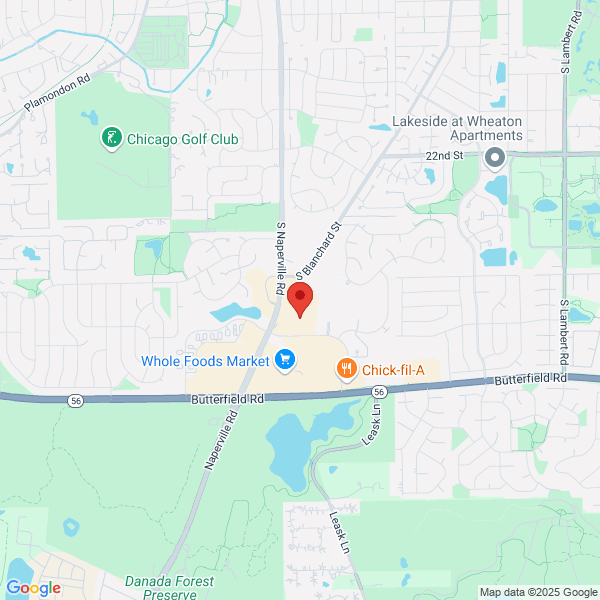 map of the area
